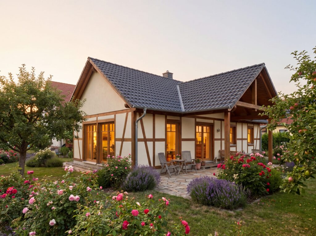 Bungalow DorfModern im Landhausstil