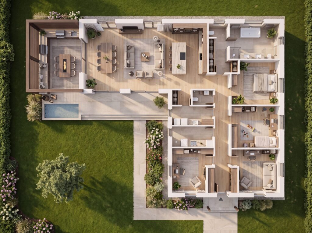 Bungalow-Cedrano-Grundriss