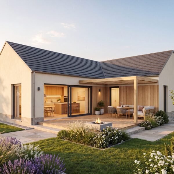 Bungalow Landlicht