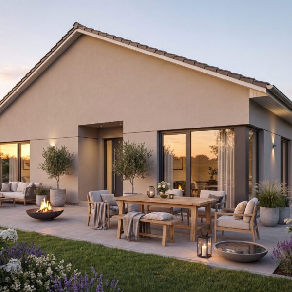 Bungalow Lichtlinie